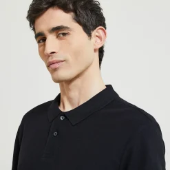 Jules Polo manches courtes uni piqué- Polo