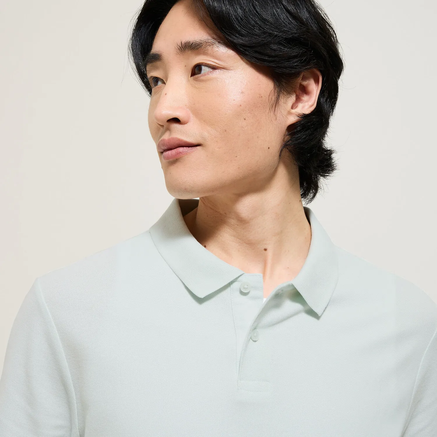 Jules Polo manches courtes uni piqué- Polo