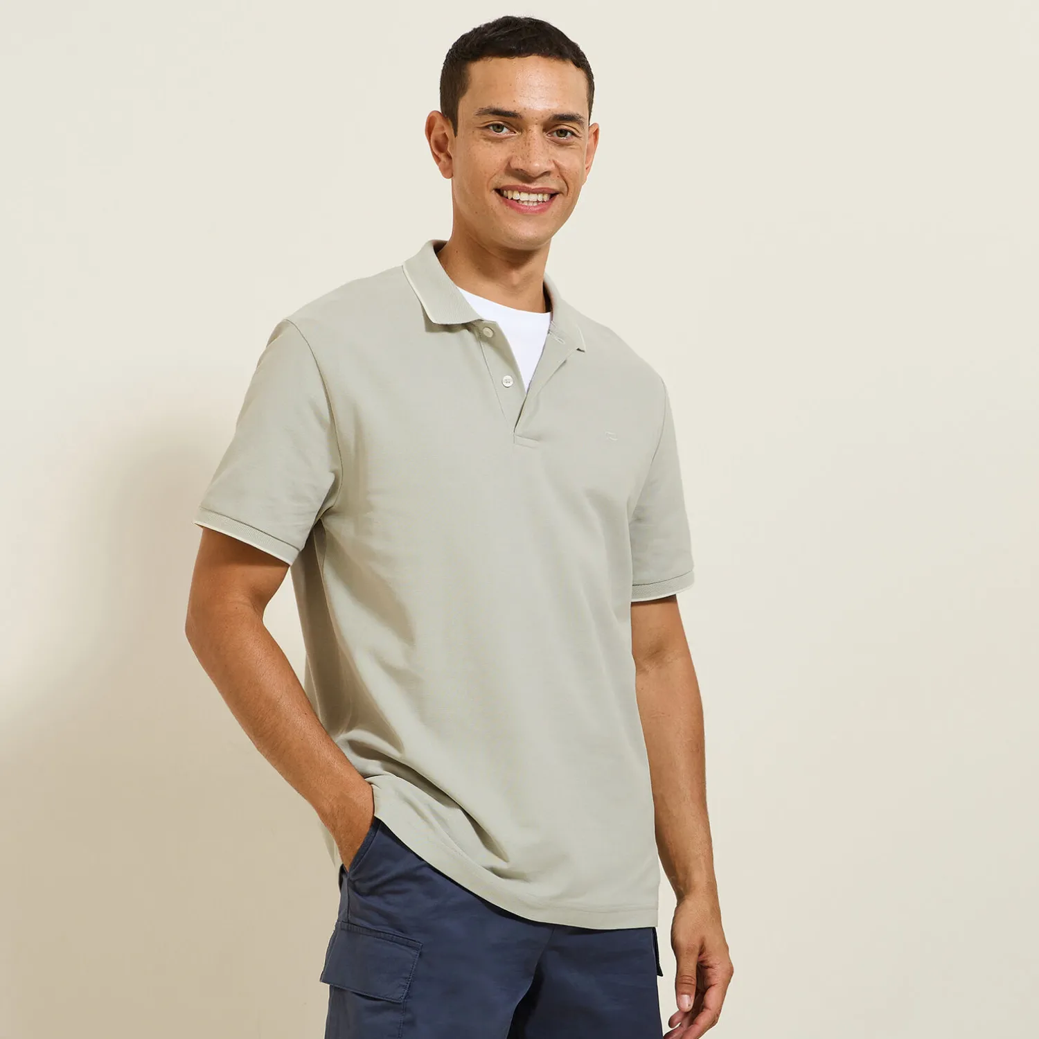 Jules Polo manches courtes uni - Polo