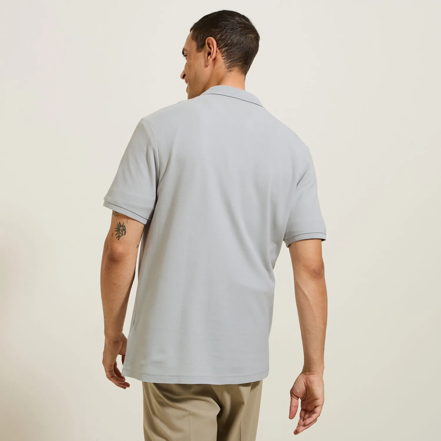 Jules Polo manches courtes uni piqué- Polo