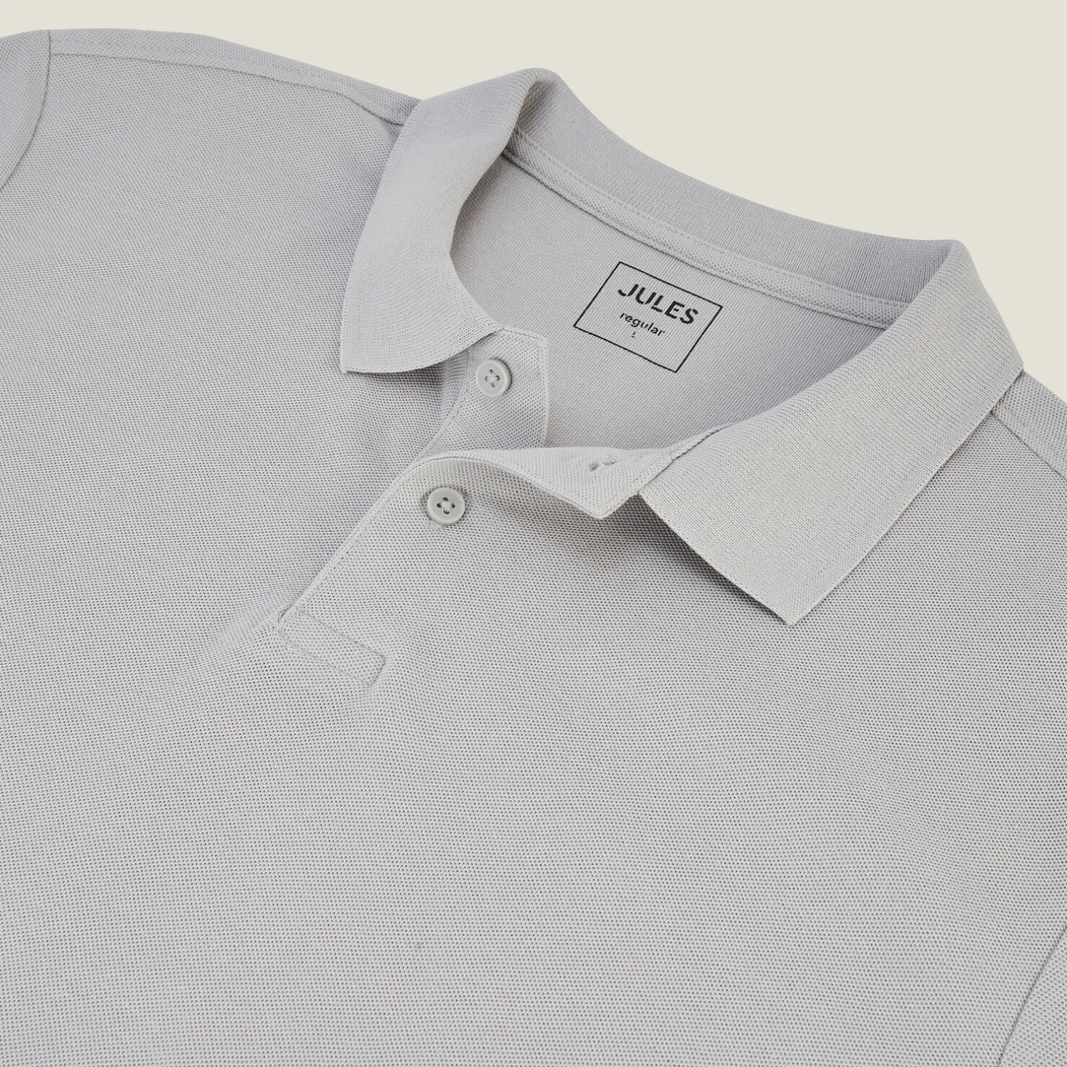 Jules Polo manches courtes uni piqué- Polo