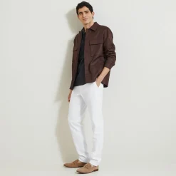 Jules Polo manches courtes uni piqué- Polo