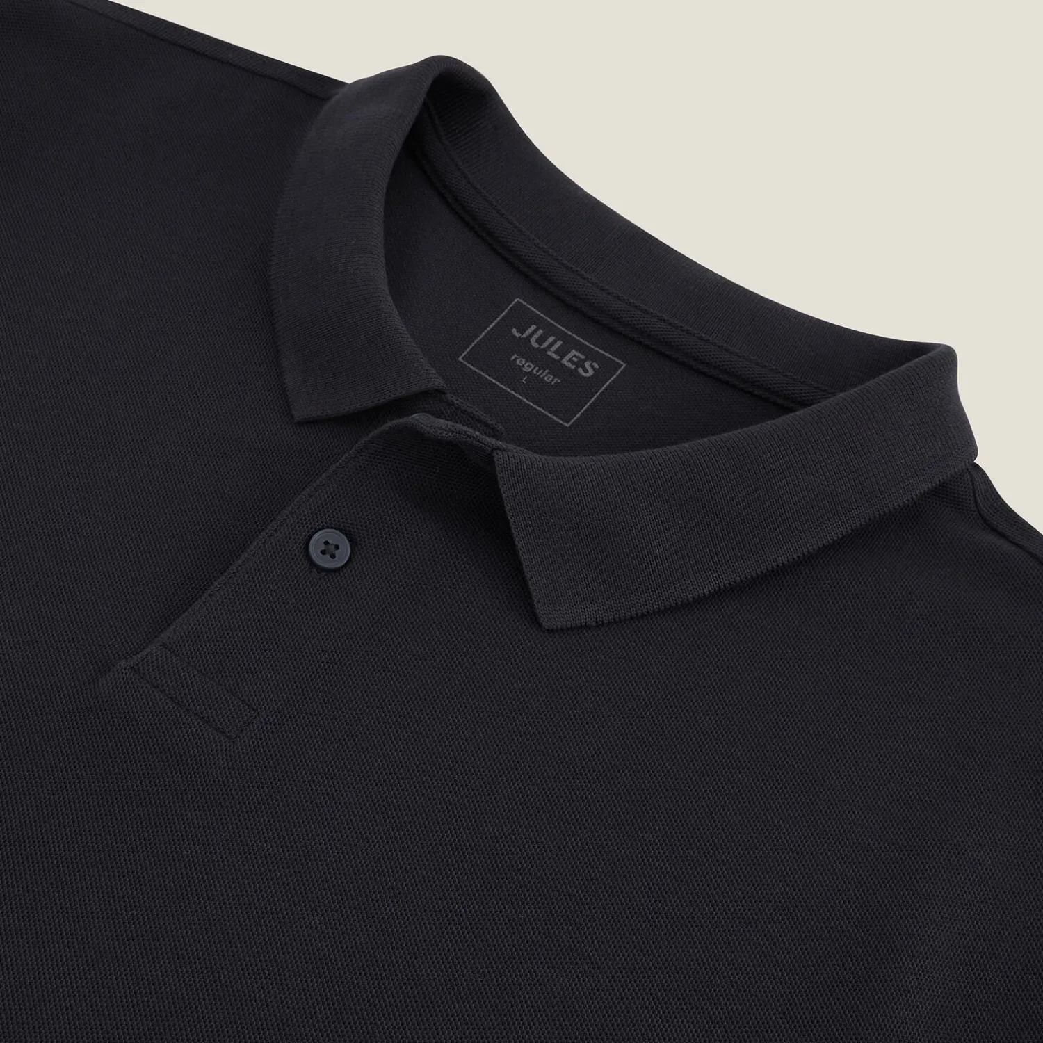 Jules Polo manches courtes uni piqué- Polo