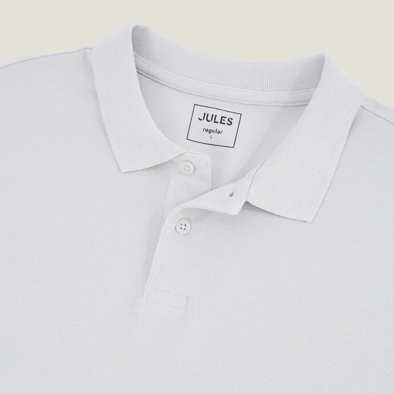 Jules Polo manches courtes uni piqué- Polo