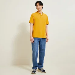 Jules Polo manches courtes uni piqué- Polo