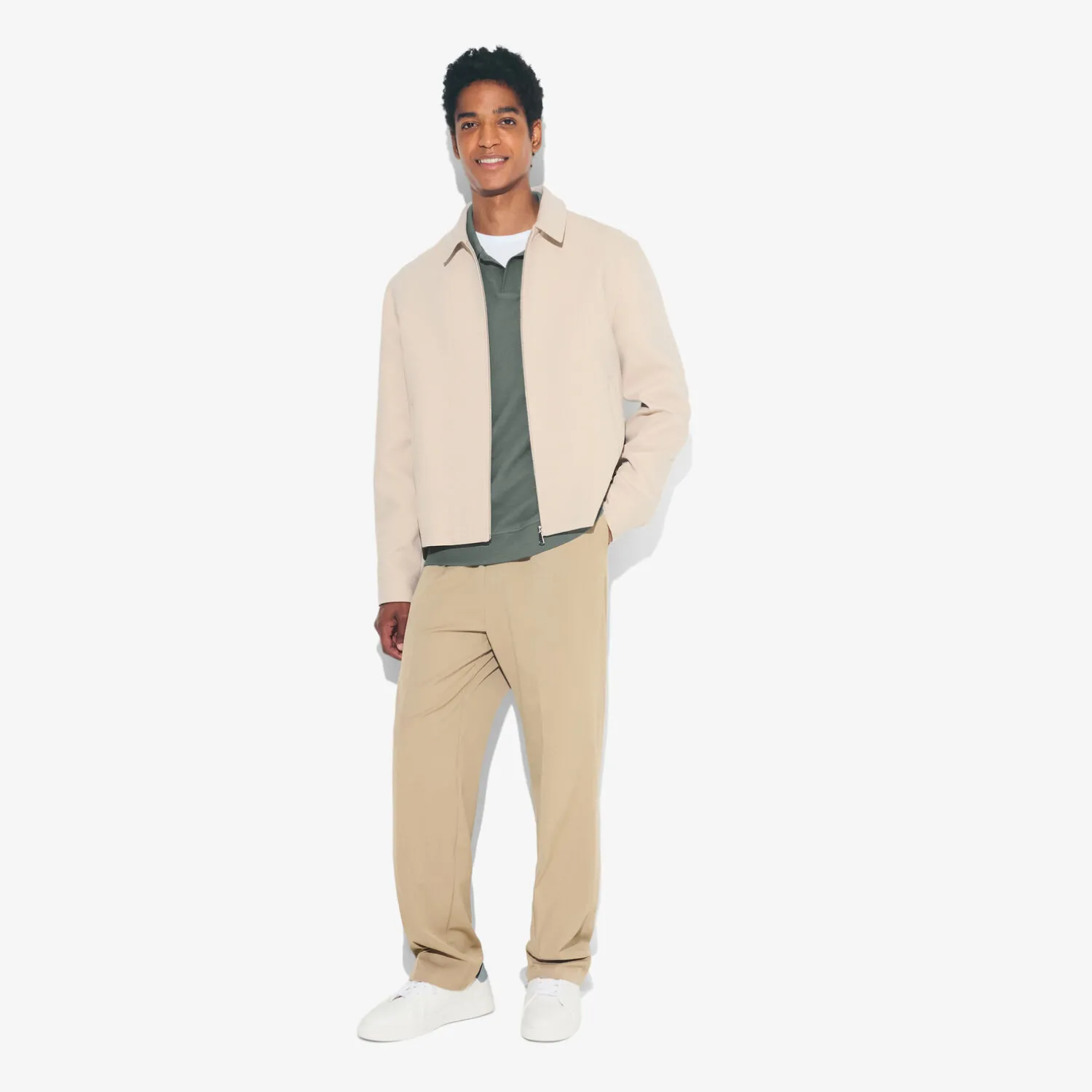 Jules Polo manches longues col resort- Polo