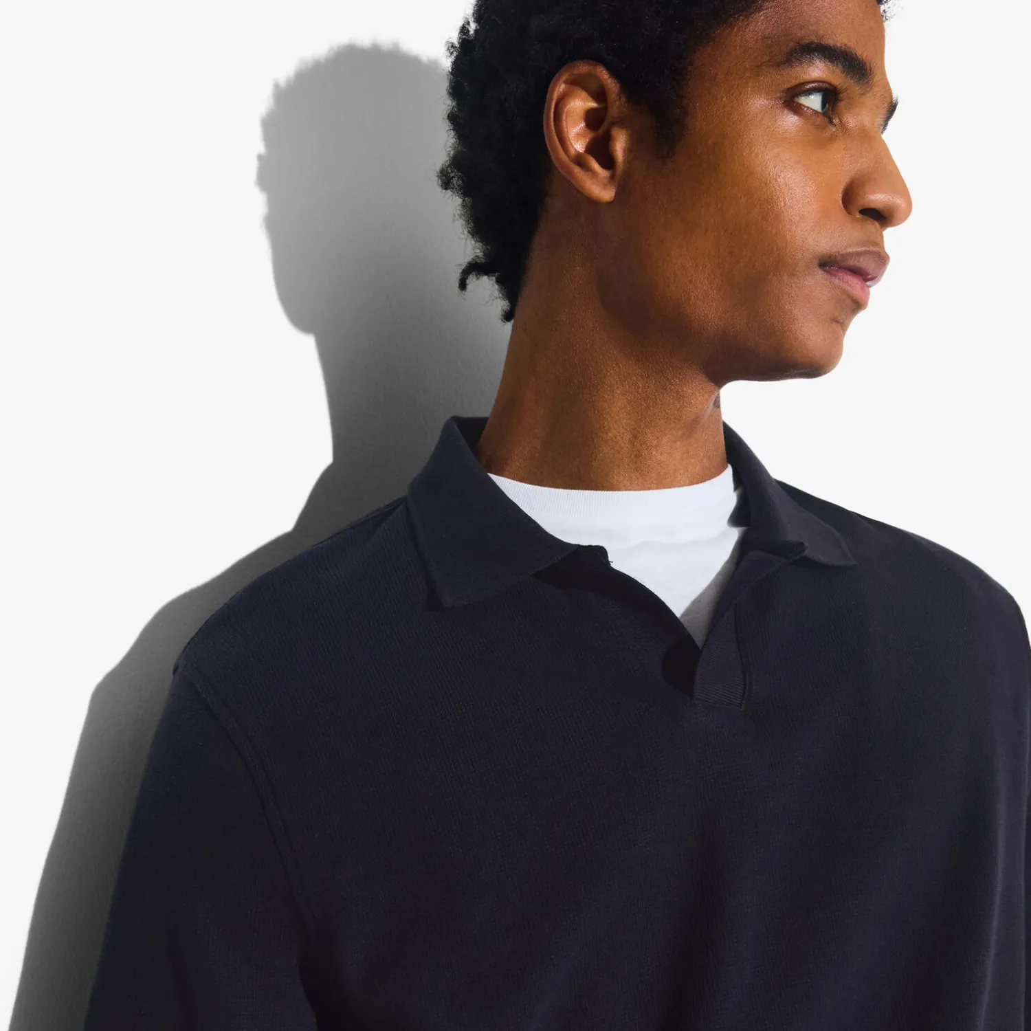 Jules Polo manches longues col resort- Polo