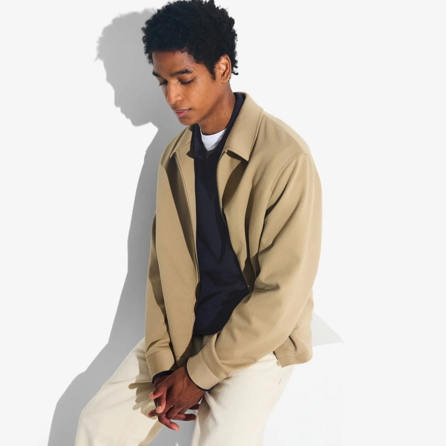 Jules Polo manches longues col resort- Polo