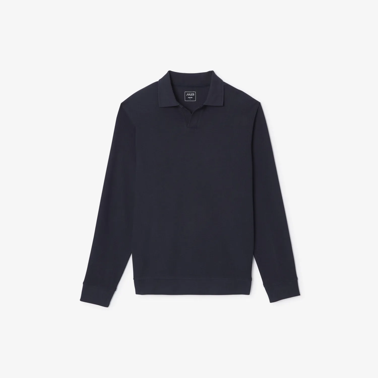 Jules Polo manches longues col resort- Polo