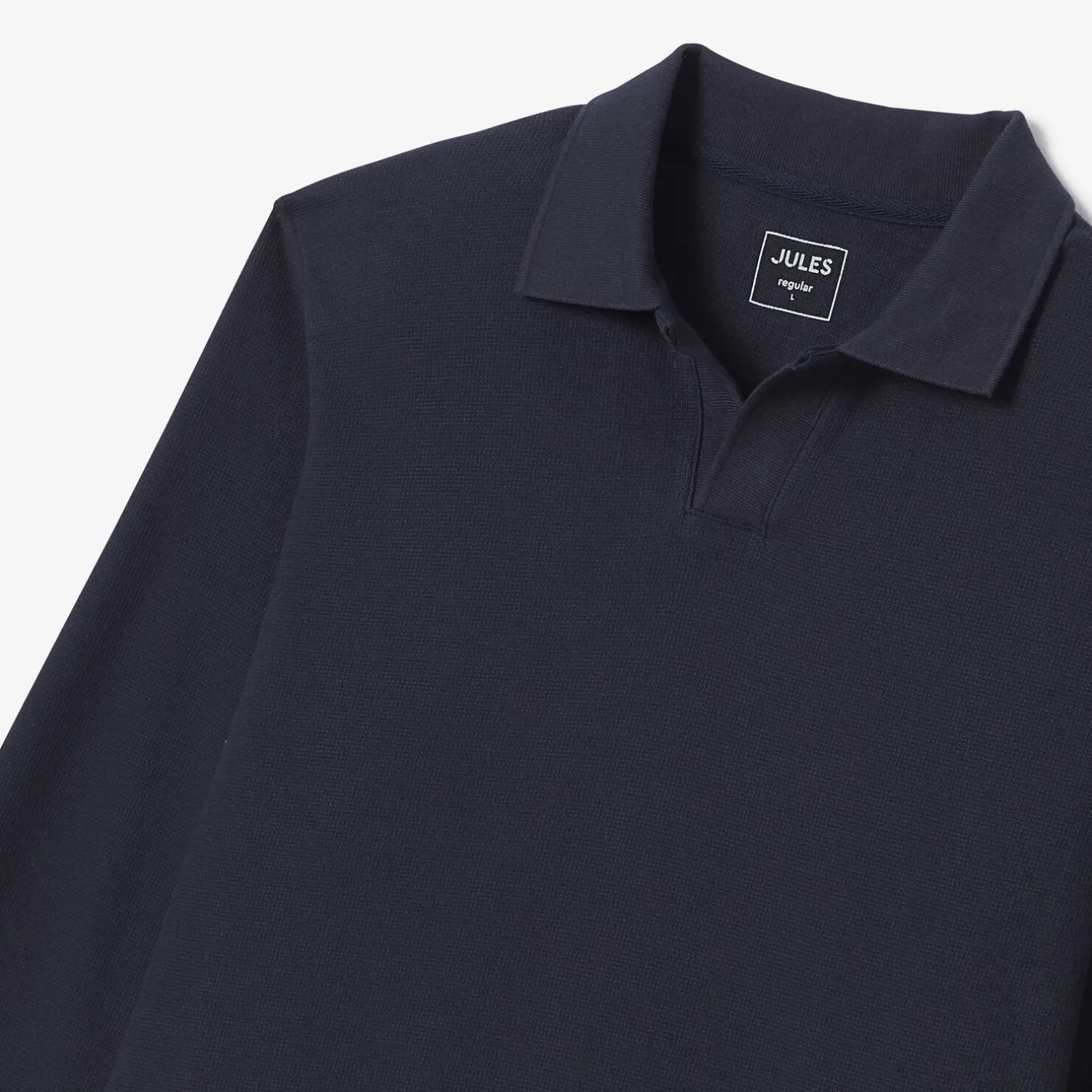 Jules Polo manches longues col resort- Polo