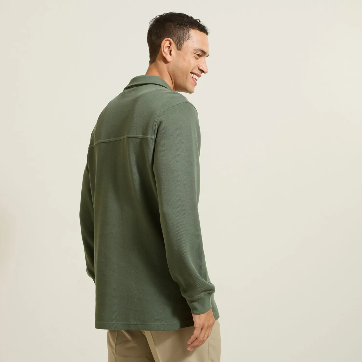 Jules Polo manches longues coupe relax- Smart Casual|Polo