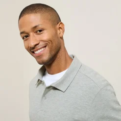 Jules Polo manches longues en piqué coupe relax- Smart Casual|Polo