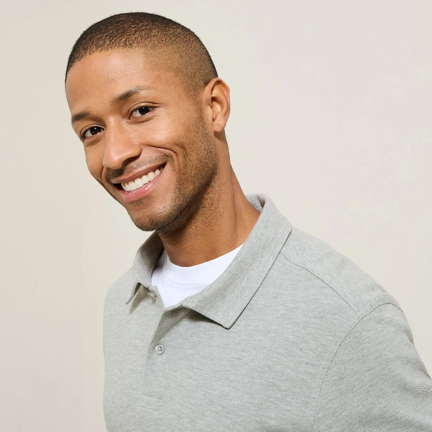 Jules Polo manches longues en piqué coupe relax- Smart Casual|Polo