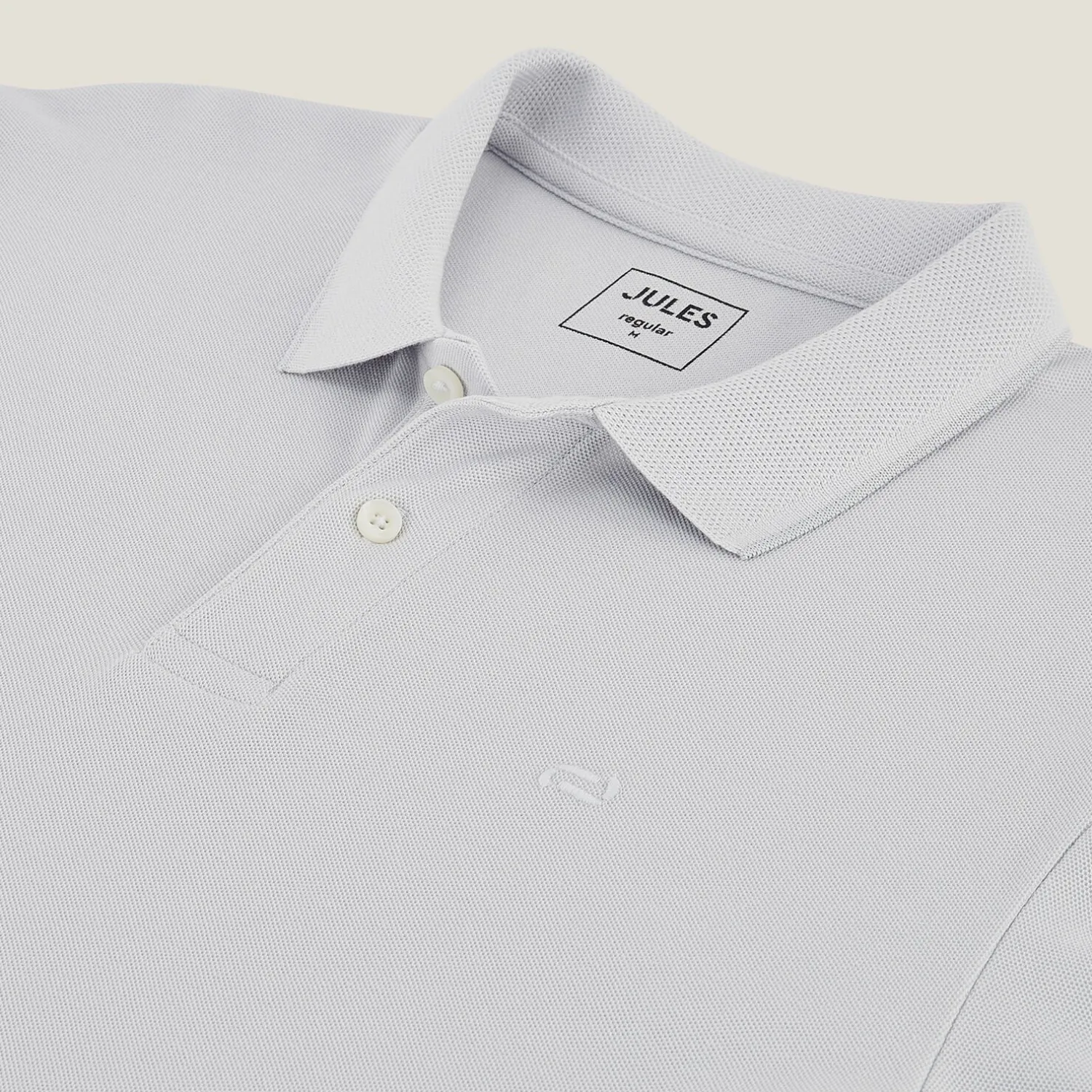 Jules Polo manches longues piqué uni- Smart Casual|Polo