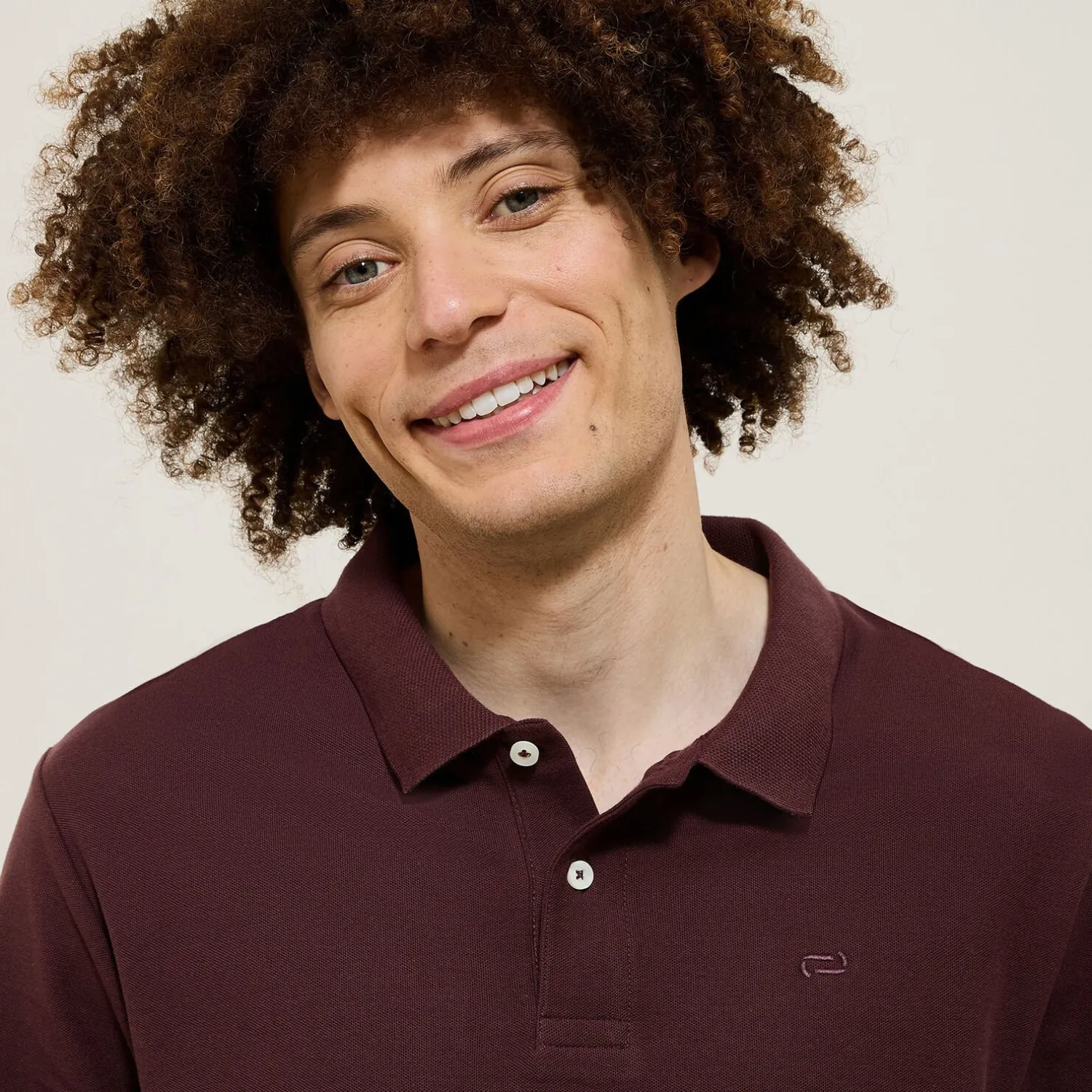 Jules Polo manches longues piqué uni- Smart Casual|Polo