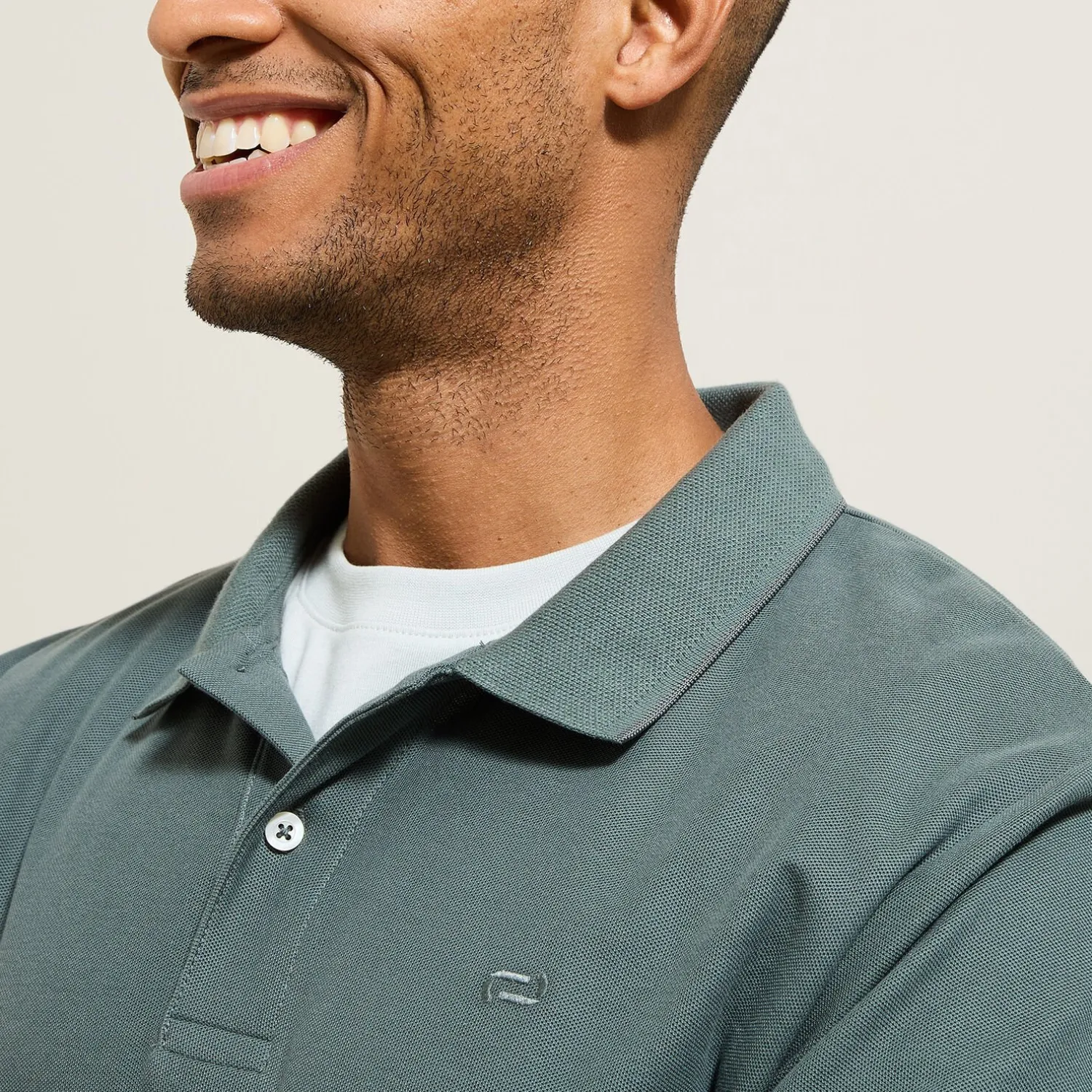 Jules Polo manches longues piqué uni- Smart Casual|Polo