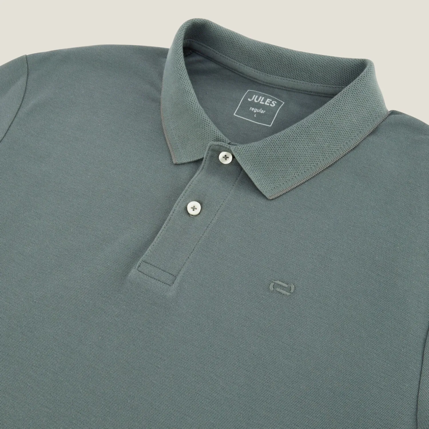 Jules Polo manches longues piqué uni- Smart Casual|Polo