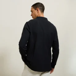 Jules Polo manches longues piqué uni- Smart Casual|Polo