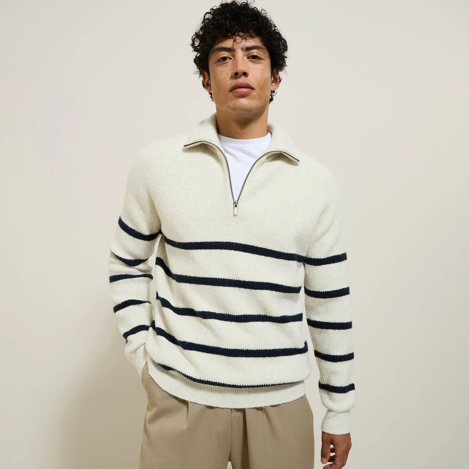 Jules Pull col camionneur doux- Pull