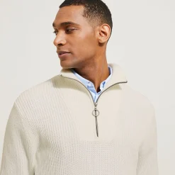 Jules Pull col camionneur en côte- Smart Casual|Pull