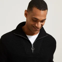 Jules Pull col camionneur en côte- Smart Casual|Pull