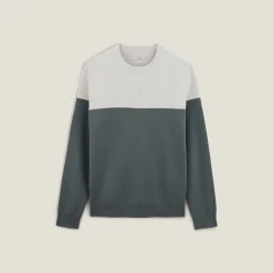 Jules Pull col rond colorblock- Pull