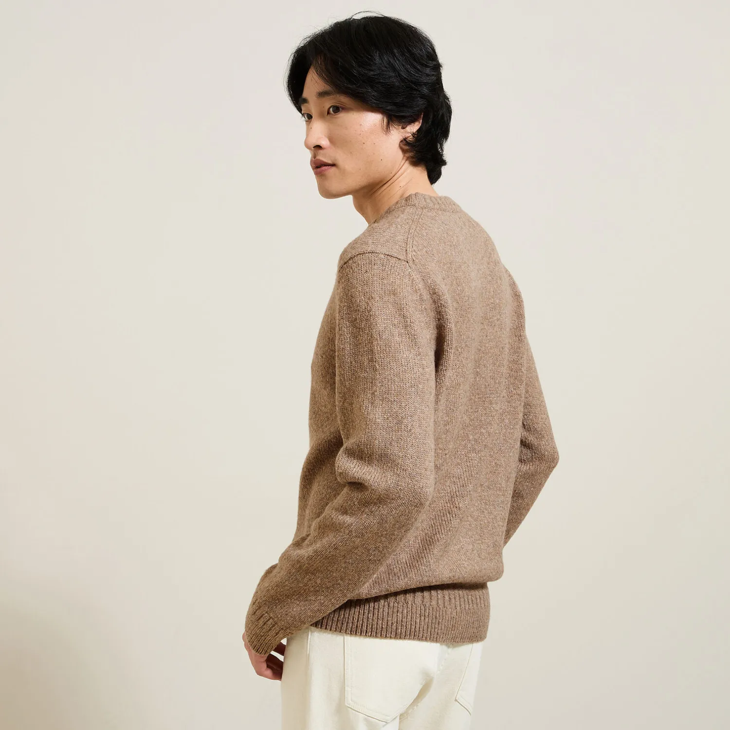 Jules Pull col rond doux- Pull