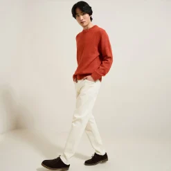 Jules Pull col rond doux- Pull