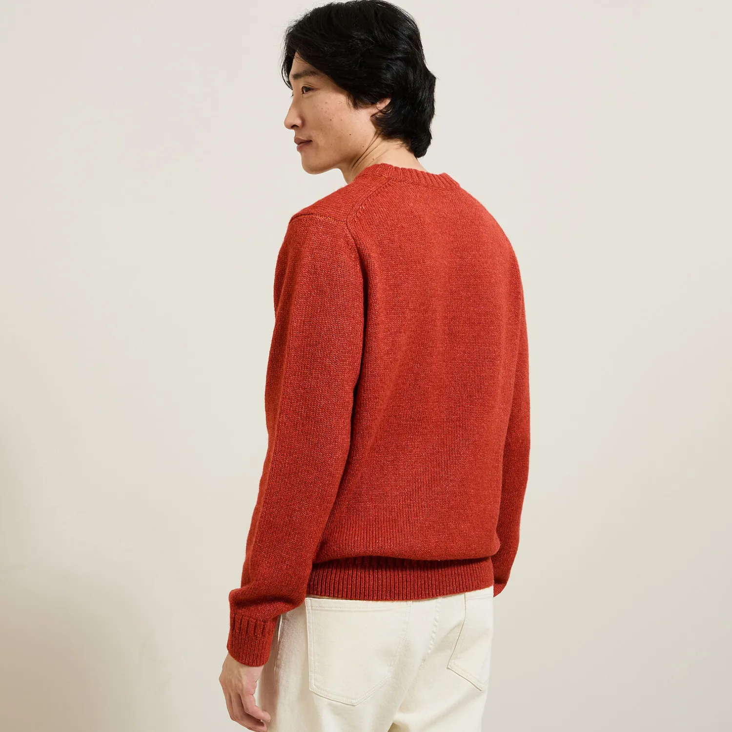 Jules Pull col rond doux- Pull