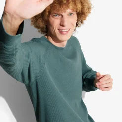 Jules Pull col rond en cote- Pull