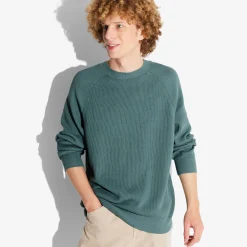 Jules Pull col rond en cote- Pull