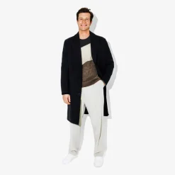 Jules Pull col rond jacquard paysage- Pull