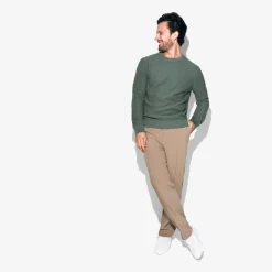 Jules Pull col rond jeux de points- Pull