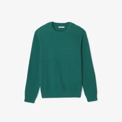 Jules Pull col rond jeux de points reliéfés- Pull