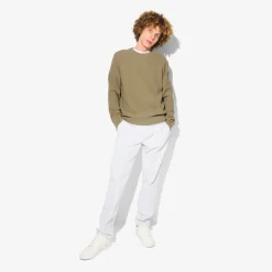 Jules Pull col rond jeux de points- Pull