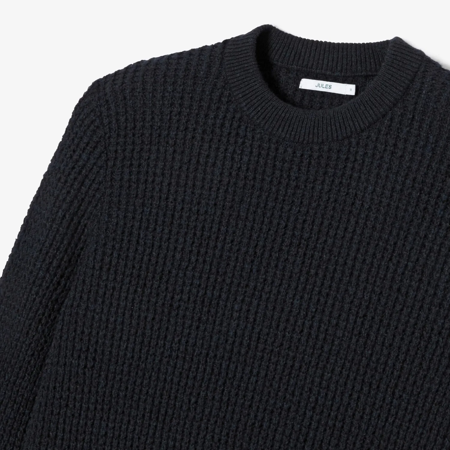 Jules Pull col rond jeux de points fantaisie- Pull