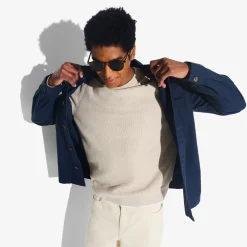 Jules Pull col rond jeux de points- Pull