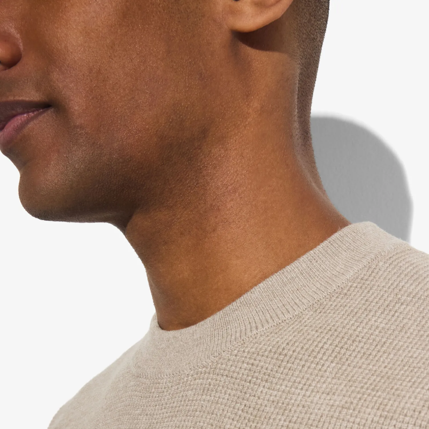 Jules Pull col rond jeux de points- Pull