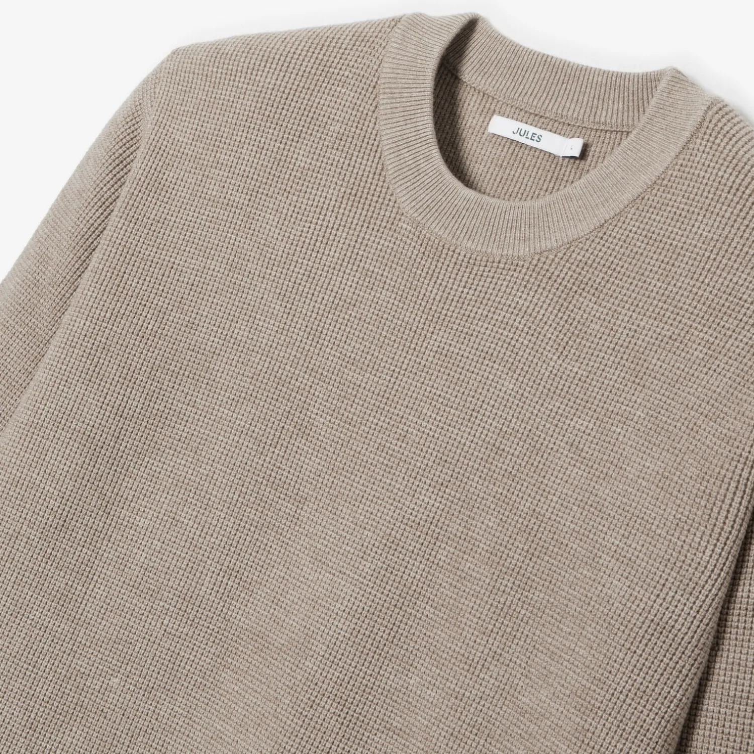 Jules Pull col rond jeux de points- Pull