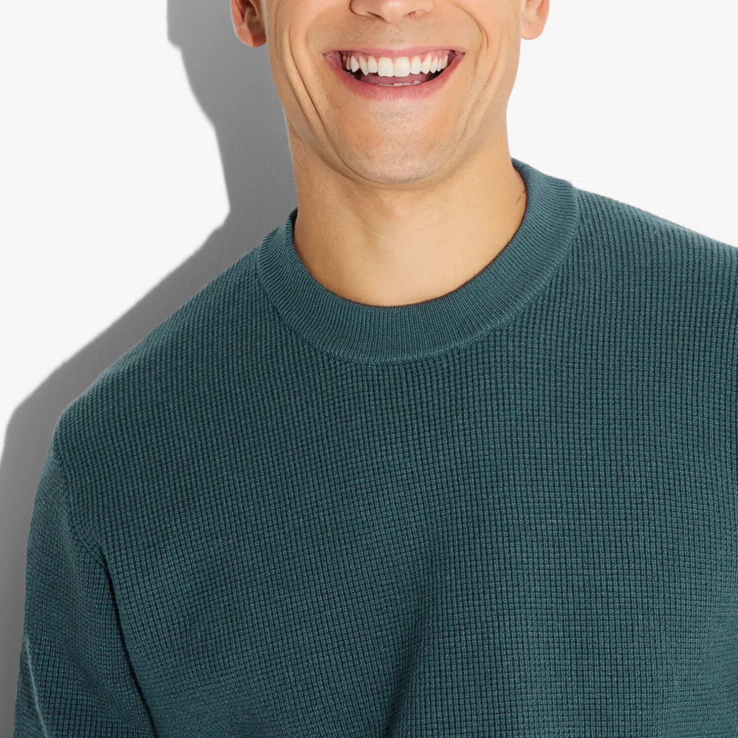 Jules Pull col rond jeux de points- Pull