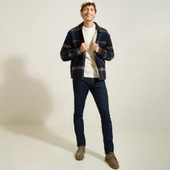 Jules Pull col rond jeux de points fantaisie- Pull