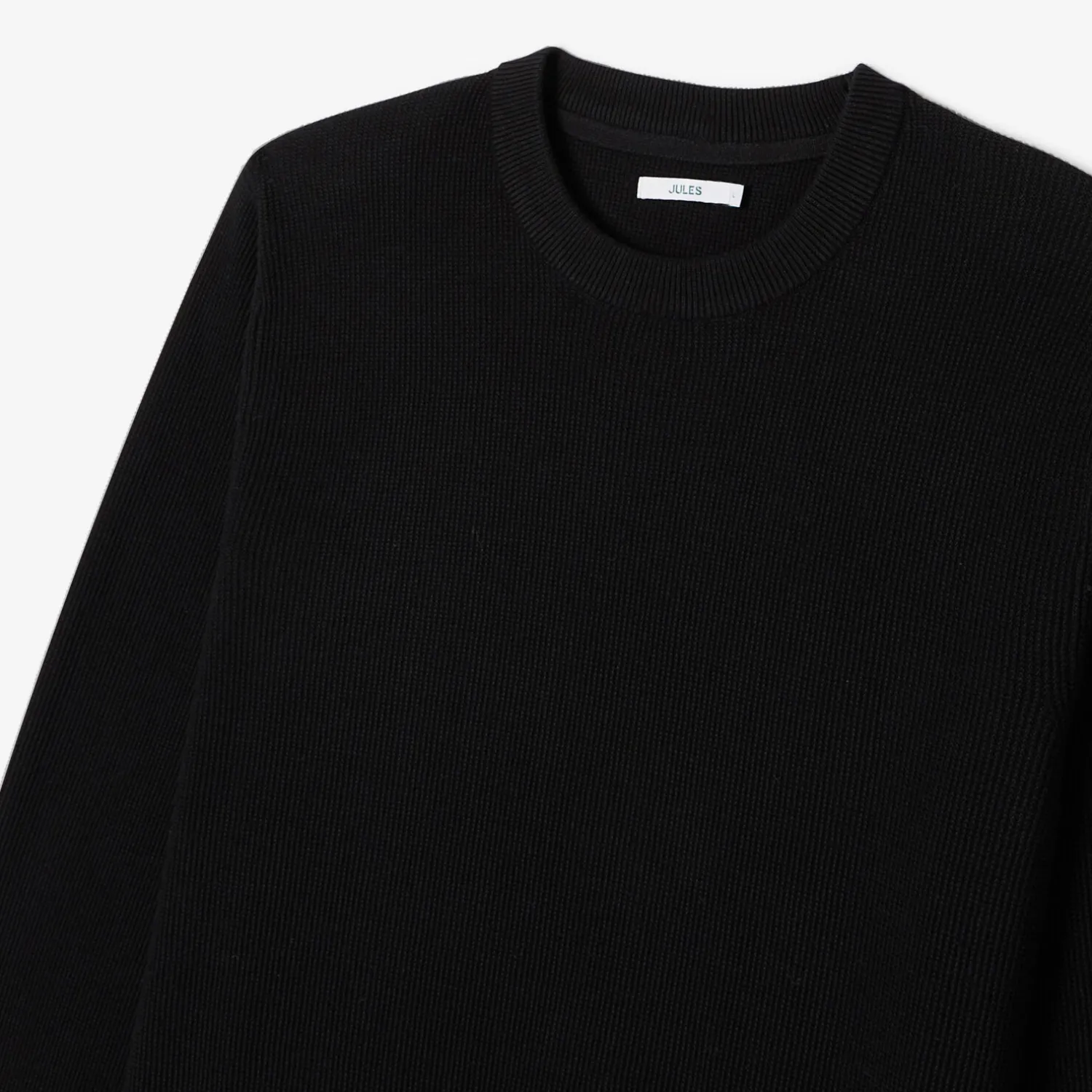 Jules Pull col rond jeux de points- Pull