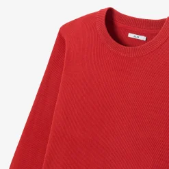 Jules Pull col rond jeux de points- Pull