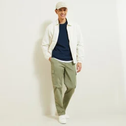 Jules Pull col rond micro alvéole- Pull