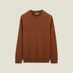 Jules Pull col rond micro alvéole- Pull