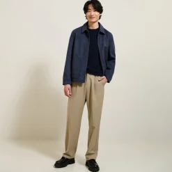 Jules Pull col rond mélange mérinos cachemire- Pull