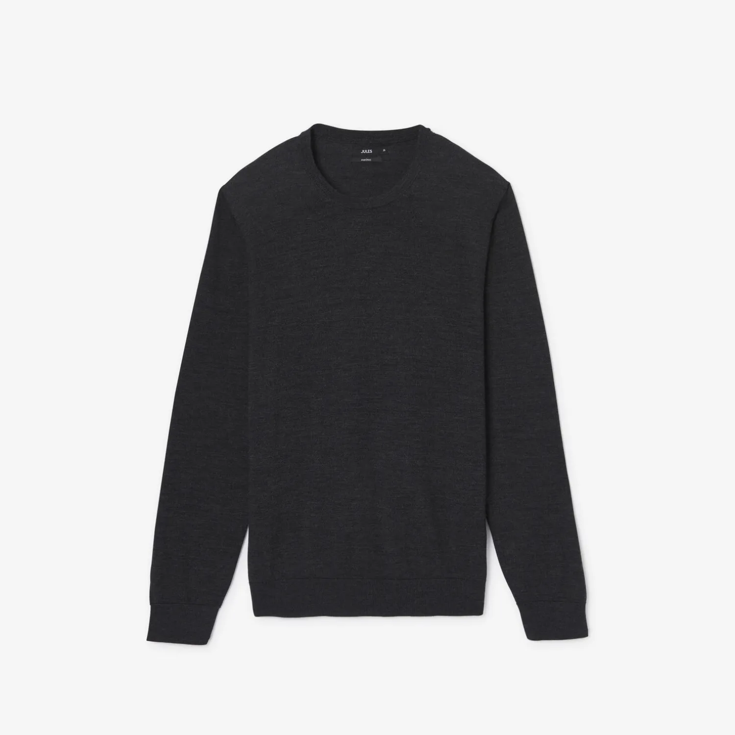 Jules Pull col rond mérinos- Pull