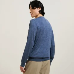 Jules Pull col rond mérinos- Pull