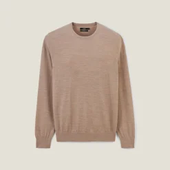 Jules Pull col rond mérinos- Pull