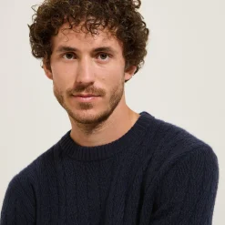 Jules Pull col rond torsade- Pull